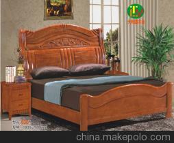 【供應(yīng)其他630橡木床|白坯床|雙人床|實(shí)木床】?jī)r(jià)格,廠家,圖片,床類,南康市天利圓家具廠-