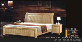 【811#精品實(shí)木床(泰國橡木)】價(jià)格,廠家,圖片,床類,南康精工木業(yè)廠-