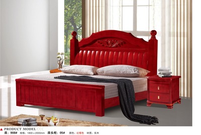 【【專業供應】實木床908# 實木床系列 實木床批發 南康亮鑫家具】價格,廠家,圖片,床類,南康市亮鑫家具-
