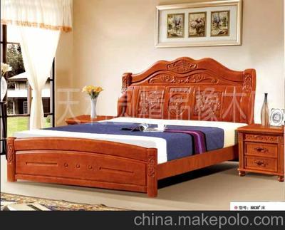 南康實(shí)木床 供應(yīng)8833橡木床及南康床圖片大全——南康市天利圓家具廠